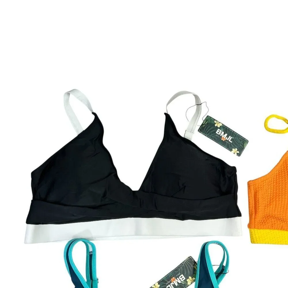 4x Bikini Top Women's Size‎ XL Summer Beach Colorful